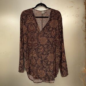 Men’s ASOS brand dress shirt. Size Medium. Floral print.